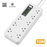ราคา 2500W ปลั๊กไฟ 3 ทางพร้อมพอร์ต USB PD 3 ช่อง ปลั๊กไฟ 8 ทาง ซ็อกเก็ตขยาย USB ซ็อกเก็ตไฟ 2 ทาง ปลั๊กไฟ 3 M 5 m 8 m (23215941172)
