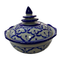 ราคา ถ้วย ถ้วยเซรามิก ถ้วยฝาปิดจุกฉัตรลายไทยสับปะรด ถ้วยลายคราม ถ้วยแบ่ง ถ้วยอาหารไทย วาดมืองานลำปาง เข้าไมโครเวฟได้ (21402002103)