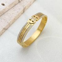 ราคา ยูกิหัวเข็มขัด Kunci Baja สแตนเลสกำไลข้อมือกำไลข้อมือเสน่ห์เพชรสังเคราะห์สำหรับผู้หญิงผู้ชายชุบทองพังค์กันน้ำ (23397735632)