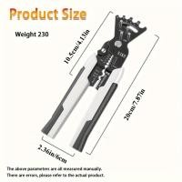 ราคา คีมสายดัด คีมปอกสายไฟช่างไฟฟ้าคีมแยกสายไฟพิเศษคีมตัดสายไฟเกรดอุตสาหกรรมสากลใหม่ 5 ใน 1 มัลติฟังก์ชั่งสาย เครื่องลอกลวดอัตโนมัติ ตัดจีบคีมกำจัดเครื่องมือพิเศษ เครื่องมือกดลวด ตัดลวดไฟฟ้า คีมดัดลวด สําห