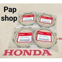 ราคา แผ่นครัช HONDA เวฟ100 แท้ WAVE100 ดรีม เวฟ100Z เวฟ100S U Box ปี2005 1ชุด 4แผ่น (10049599749)