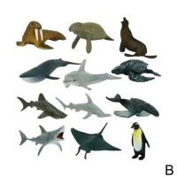 ราคา Mini Animal World Zoo Model Figure Action Toy Set Cartoon Simulation Animal Plastics Toy Lovely Collection For Kids K3D1 (22890666937)