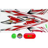 ราคา สติกเกอร์ SUZUKI HAYATE ปี 2011 รุ่น 3 สติกเกอร์มอไซค์ SUZUKI HAYATE ปี 2011 รุ่น 3 สีสวย สีสด สีไม่เพี้ยน (19258434108)