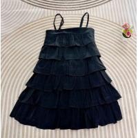 ราคา เดรสกระโปรงขนมชั้น กระโปรงทรงขนมชั้น กระโปรงสายเดี่ยว (21611285108)