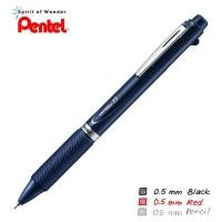 ราคา Pentel Energel 2S ปากกาพร้อมดินสอกด เพนเทล 0 5mm หมึกดำ หมึกแดง ดินสอ (2076852373)