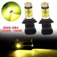 ราคา ชุดหลอดไฟขับขี่ตัดหมอก LED สีเหลือง9006 HB4ชุดอุปกรณ์ตัดหมอกชุด2ชิ้นติดตั้งได้อย่างราบรื่น (23071018929)