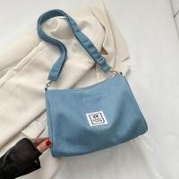 ราคา CHENEA สายคล้องไหล่ กระเป๋าสะพายไหล่ผ้ายีนส์ สีฟ้าสีฟ้า กระเป๋าถือแบบถือ กระเป๋าทรงถัง ทันสมัยและทันสมัย กระเป๋าโท้ท กระเป๋าสะพายข้างลำลอง สำหรับผู้หญิง (22598587201)