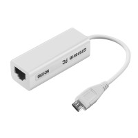 ราคา mini USB 5 Pin 10 100 Mbps RJ45 LAN Ethernet Adapter for Tablet PC (22144074714)