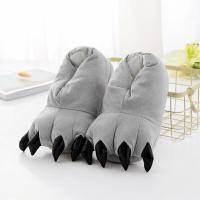 ราคา สัตว์การ์ตูนผู้ใหญ่ Paw รองเท้าแตะเล็บไดโนเสาร์รองเท้า Unicorn Paw รองเท้าแตะรองเท้าในร่มฤดูหนาว (8722636751)