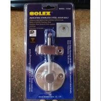 ราคา กลอนสับห้องน้ำ สแตนเลส SOLEX รุ่น OC6N ใส่แทนลูกปิดเดิมได้ (4350846454)