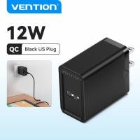 ราคา Vention USB Charger Fast Charging Quick 12W Fast Charge USB Android Fast Charger for Huawei Redmi Note 10 Pro Xiaomi Poco X3 NFC SAMSUNG S20 Realme 6 Pro Wall Charger (10533093710)