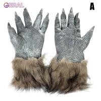 ราคา จัดส่งสายฟ้า หน้ากากหมาป่าปีศาจการจำลองระดับสูงฮาโลวีนถุงมือ ฮาโลวีนน้ำยางหัวหน้าหมาป่าผมหน้ากากมนุษย์หมาป่าถุงมือปาร์ตี้ตกแต่งที่น่ากลัว ของเล่นของเด็ก ของขวัญวันเกิด (17912532843)