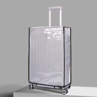 ราคา ผ้าคลุมกระเป๋า Luggage Cover 20 24 28นิ้วพลาสติกใส PVC พลาสติกคลุมกระเป๋าเดินทาง กันรอยขีดข่วผ้าคลุมกระเป๋าเดินทาง (22045103203)