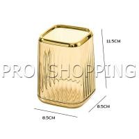 ราคา Pro กล่องเก็บแปรงแต่งหน้า แบบใส เก็บอุปรณ์กรการเขียนได้ Makeup brush holder (21643152216)