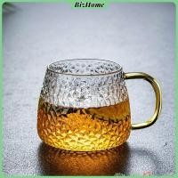 ราคา BizHome ถ้วยแก้วน้ำชา แก้วกาแฟ แก้วน้ำ แก้วชงชา มีหูจับ ทนต่ออุณหภูมิสูง glass cup (18666668071)