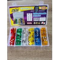 ราคา ZEN ชุดฟิวส์ขนาดใหญ่ ฟิวส์ ฟิวส์รถยนต์120 ชิ้น สินค้าพร้อมส่ง (8503754641)
