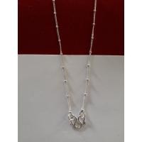ราคา สร้อยคอเงินแท้ ลายโซ่บอลเล็ก สร้อยคอเด็ก สร้อยผู้ใหญ่ ผลิดด้วยเงินแท้ตามมาตรฐานสากล 92 5 (1281730460)