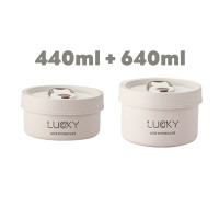 ราคา ช้อนส้อมฟรี พร้อมกระเป๋า กล่องข้าว เก็บอุณหภูมิ ปิ่นโตใส่อาหาร 304 สแตนเลส 2 3 4 ชั้น เข้าไมโครเวฟได้ กล่องใส่อาหาร 440ml 640ml กระเป๋าใส่กล่องอาหารเก็บอุณหภูมิ ปิ่นโตกล่องข้าว ชุดกล่องข้าวกลางวัน (22