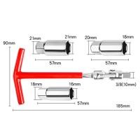 ราคา ชุดบล็อกถอดหัวเทียน 16มม 21มม บล็อคขันหัวเทียน บล็อกตัวทีถอดหัวเทียน ชุดถอดหัวเทียน ประแจถอดหัวเทียน บล็อกหัวเทียน บล็อกขันหัวเทียน ประแจหัวเทียนรูปตัว บล็อคถอดหัวเทียน บล็อกถอดหัวเทียน (23042247204)
