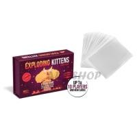 ราคา Exploding Kittens Party Pack Board game ภาษาอังกฤษ บอร์ดเกมแมวระเบิด บอร์ดเกม กระดาษพรีเมี่ยมเป็นลายตาราง (22312682546)