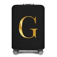 ราคา พร้อมสต็อก ผ้าคลุมกระเป๋าเดินทางอุปกรณ์เสริมกระเป๋าถุงยางยืดผ้าคลุมกระเป๋าเดินทาง 26 ตัวอักษรภาษาอังกฤษพิมพ์สำหรับกระเป๋าเดินทางขนาด 18 32 นิ้วฝาครอบกันฝุ่น (22030986618)