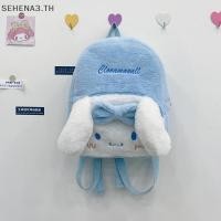 ราคา SEHTH SANRIO Kuromi กระเป๋าเป้สะพายหลังน่ารักลายการ์ตูนสุนัขเมโลดี้ผ้ากำมะหยี่ขนยาวกระเป๋าแฟชั่นขนาดเล็กสำหรับผู้หญิงกระเป๋านักเรียนสไตล์ญี่ปุ่น (22941607879)