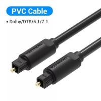 ราคา Vention Digital Optical Fiber Audio Cable For Amplifiers Blu Ray Xbox TV Sound Bar PS4 Toslink Digital SPDIF Coaxial Cable (17159729486)