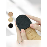 ราคา Vibram Sole Anti Slipสวมใส่รองเท้าPad Silenceเปลี่ยนได้Heel Padรองเท้าหนังกลับส้น (22597579628)