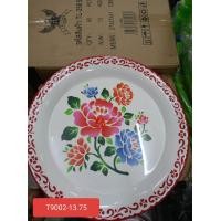 ราคา ถาดลายดอก ถาดกลมเมลามีน ถาดส้มตำ ถาดเมลามีนแท้ หนา มีขนาด 9 75 11 75 13 75 (21406408636)