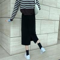 ราคา กระโปรงทรงเอเอวสูงสีน้ำตาล กระโปรงทรงร่มสีดำและสีน้ำตาลสำหรับผู้หญิง กระโปรงทรงเอยาวคลุมเข่าทรงเข้ารูปสำหรับฤดูใบไม้ร่วง ฤดูหนาว (23285090909)