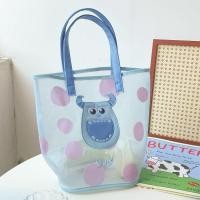 ราคา SHAN กระเป๋าช้อปปิ้งลายหมีสตอเบอร์รี่กระเป๋าเก็บของน่ารักการ์ตูน Tas Kosmetik กระเป๋ากระเป๋าสะพายบ่าตาข่ายกระเป๋าถือของเด็กผู้หญิงถุงใส (19244429862)