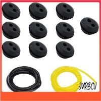ราคา 10 Pcs 2 Holes Fuel Tank Grommet Rubber with Fuel Line Pipe for Brush Cutter Grass Trimmer (22050042713)