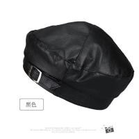 ราคา หมวกเบเร่ต์ หนัง PU ทรงฟักทองโชว์ขอบ ส่งจากไทย (12173749184)
