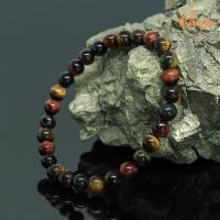 ราคา หินสามทหารเสือ หินไทเกอร์อายส์ 3 สี ขนาด 6 มิล Tiger Eye กำไลหินแท้ หินสี กำไลหิน พลอยตาเสือ หินสีน้ำตาล หินสีแดง หินสีน้ำเงิน by ออมทอง (4297530435)