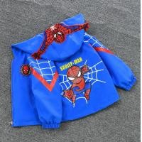 ราคา ผ้าร่ม เสื้อกันหนาวเด็ก เสื้อกันหนาวด็กชาย ลายสไปเดอร์แมน กันลม กันแดด ได้ดี ผ้าหนา 2 ชั้น Hippobaby (23159569257)