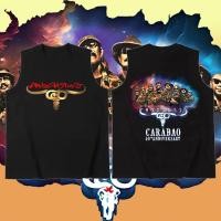 ราคา เสื้อกั๊กแขนกุด Carabao Band ผ้าCotton100 เสื้อยืดแขนสั้นพิมพ์ลายวง Carabao Rock Band เสื้อยืดคาราบาวT012 (22782648870)