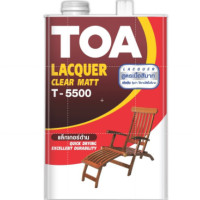 ราคา TOA ทีโอเอ แลคเกอร์เงา T5000 แลคเกอร์ด้าน T5500 ทินเนอร์เบอร์ 71 TOA ขนาด 1 4 GL (9904663574)
