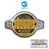 ราคา แท้100 ฝาปิดหม้อน้ำ TOYOTA VIGOVIOSALTISCAMRYYARISREVOFORTUNERWISHINNOVAEXSIOR 1 1 มีจุกวาล์ว (21565553769)