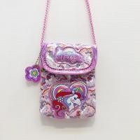 ราคา กระเป๋าสะพายห้อยคอฝาปิด กระเป๋าใส่เศษสตางค์ ลายเจ้าหญิงลายลิขสิทธิ์ ลาย Sanrio สินค้าขายดี (22696276700)