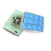 ราคา Pattaya ชอล์กฝนหัวคิว สีน้ำเงิน กล่องละ 12 อัน Billiard Chalk (20969856372)