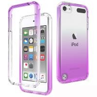 ราคา สำหรับ IPod Touch 7 6 5Clear Gradient เต็มรูปแบบทนทานซองนุ่มกันกระแทกสำหรับ IPod Touch 7IPod Touch 6IPod Touch 5 (9152610464)