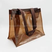 ราคา Basic Indeed กระเป๋าใส M กระเป๋าพลาสติกใส กระเป๋าว่ายน้ำ ขนาดกลาง (1023380438)