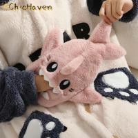 ราคา ChicHaven กระเป๋าใส่ขวดน้ำร้อนลายฉลามน่ารักบรรเทาความเครียดถอดออกได้อบอุ่นใช้ซ้ำได้สำหรับฤดูหนาว (22981590868)