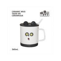 ราคา แก้ว แก้วน้ำ ลายหมี We Bare Bears Collection 4 0 Ceramic Mug with Cover and Spoon 360mL (19212429314)