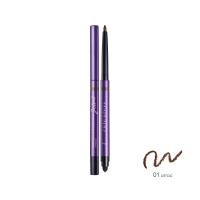 ราคา Cute Press คิวท์เพรส เจ็ท เซ็ท วอเตอร์พรูฟ เจล อายไลเนอร์ เบอร์ 01 บราวน์ 0 25 มล (21774876084)