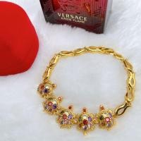 ราคา CSJ ฮ่องกงข้อมือ สร้อยข้อมือเต่า งานทองเหลือง 18K (10291848628)