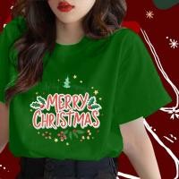 ราคา เสื้อคริสมาสต์ คริสต์มาส Merry Christmas MMLXMAS 2024 Christmas Gifts ผ้าหนานิ่ม ทรงสวย คอสวย เสื้อพิมพ์ลายสำหรับเด็กผู้หญิง (23320102880)