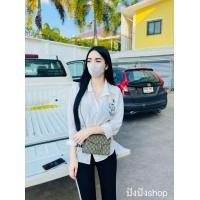 ราคา เสื้อเชิ๊ตสกรีนลายน้องแมว (19508801368)