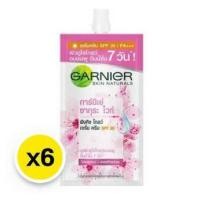 ราคา การ์นิเย่ ซากุระ ไวท์ ครีม SPF30 PA 7มล X 6 ซอง (22981738187)