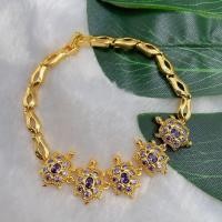 ราคา สินค้ามาใหม่ CSJ 1 ข้อมือเต่ามีพลอยหลายสี เป็นงานทองเหลืองชุบ24k (14358437959)
